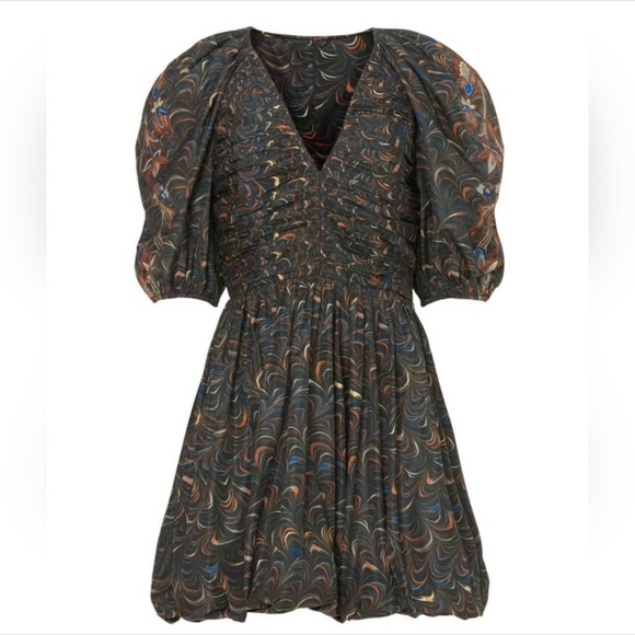 ULLA JOHNSON Gwen Mini Dress Sz 4 - Picture 7 of 7